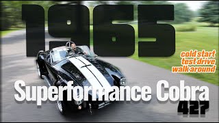 1965 Superformance Shelby 427 Cobra Roush 550Hp, Tuxedo Black, Official Continuation Car