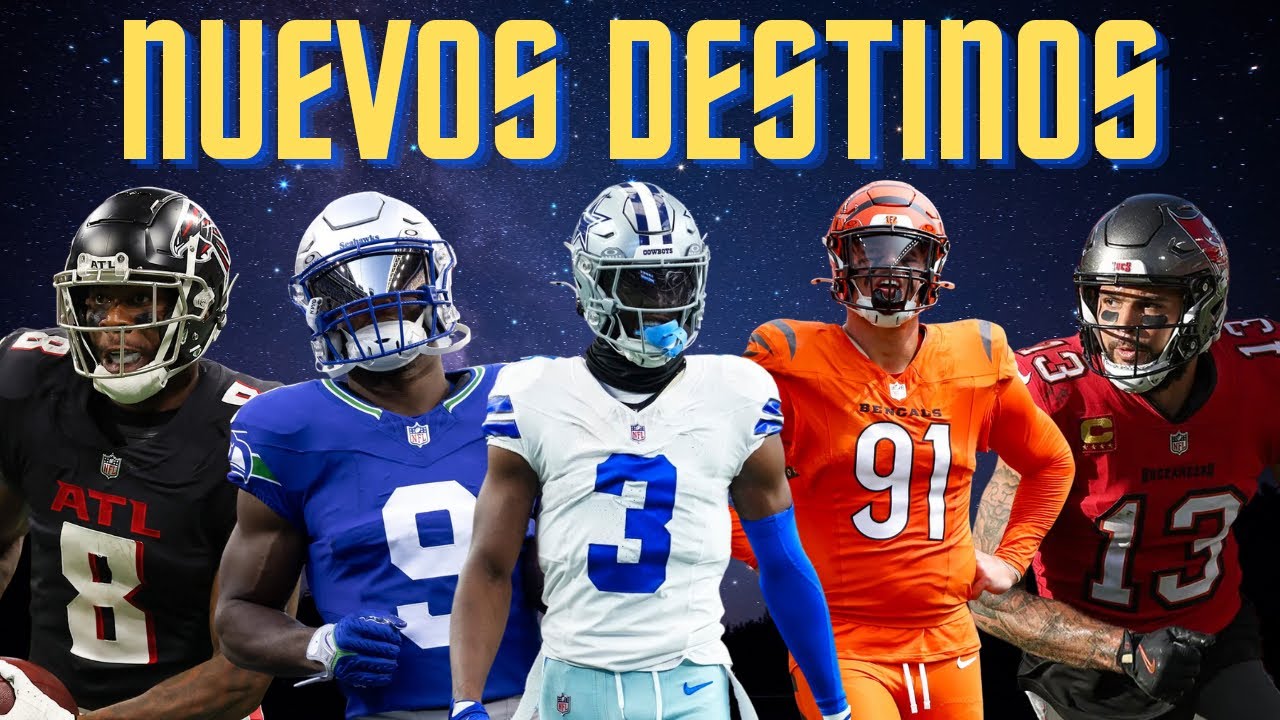 Los Destinos de los Mejores Agentes Libres en la Agencia Libre NFL 2026