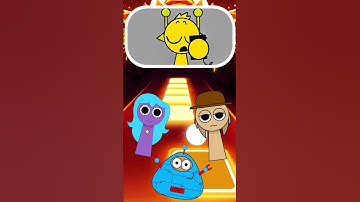 Pilots be like x Tiles Hop #sprunki #animation #memes #gray #funbot #durple