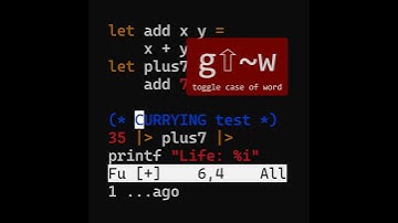 VimFu — Changing Case