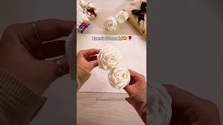 Mawar dari kertas tisu 😍🌹 #mawar #buatan tangan #kerajinan tangan #kerajinan kertas #kerajinan tisu