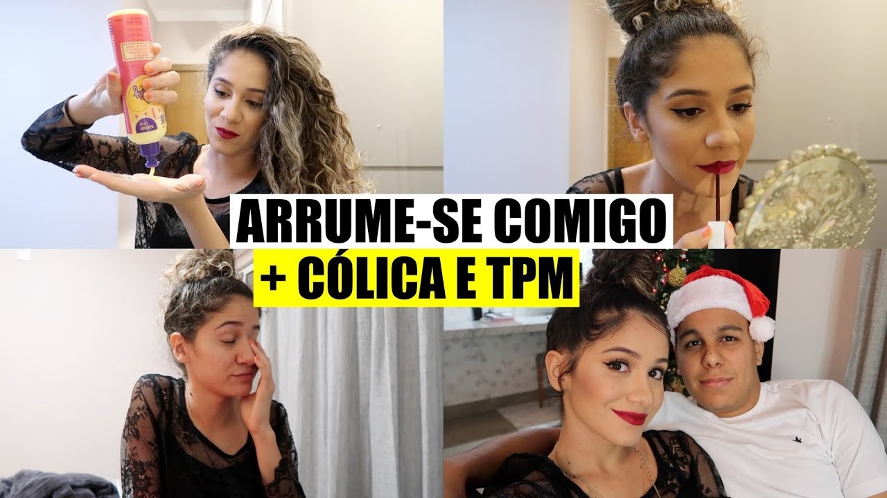 ARRUME-SE COMIGO BEM REALZÃO: MAKE, CABELO E LOOK PARA O NATAL!