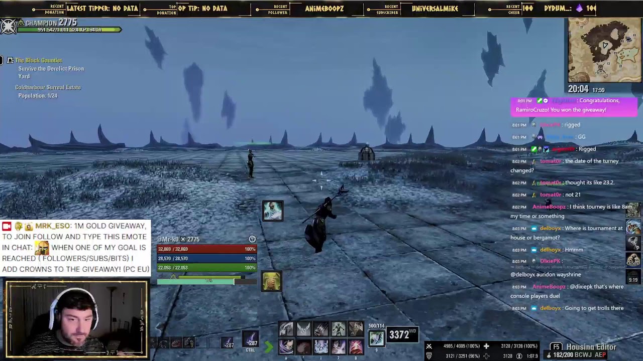 🔴 ESO PVP ⚔️ CLASS TOURNAMENT ON FEBRUARY 21!! GIVEAWAYS ON TWITCH!💰