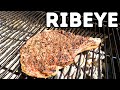 Cowboy Ribeye Steak and Shrimp on the Grill