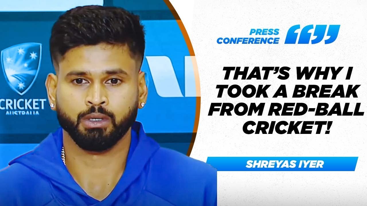 Shreyas Iyer Reveals Secrets Behind His New Batting Stance & Test Comeback | Press Conference |