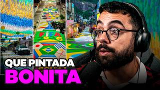 as RUAS PINTADAS MAIS BONITAS da COPA DO MUNDO 2026 | CORTES do CASTRINHO
