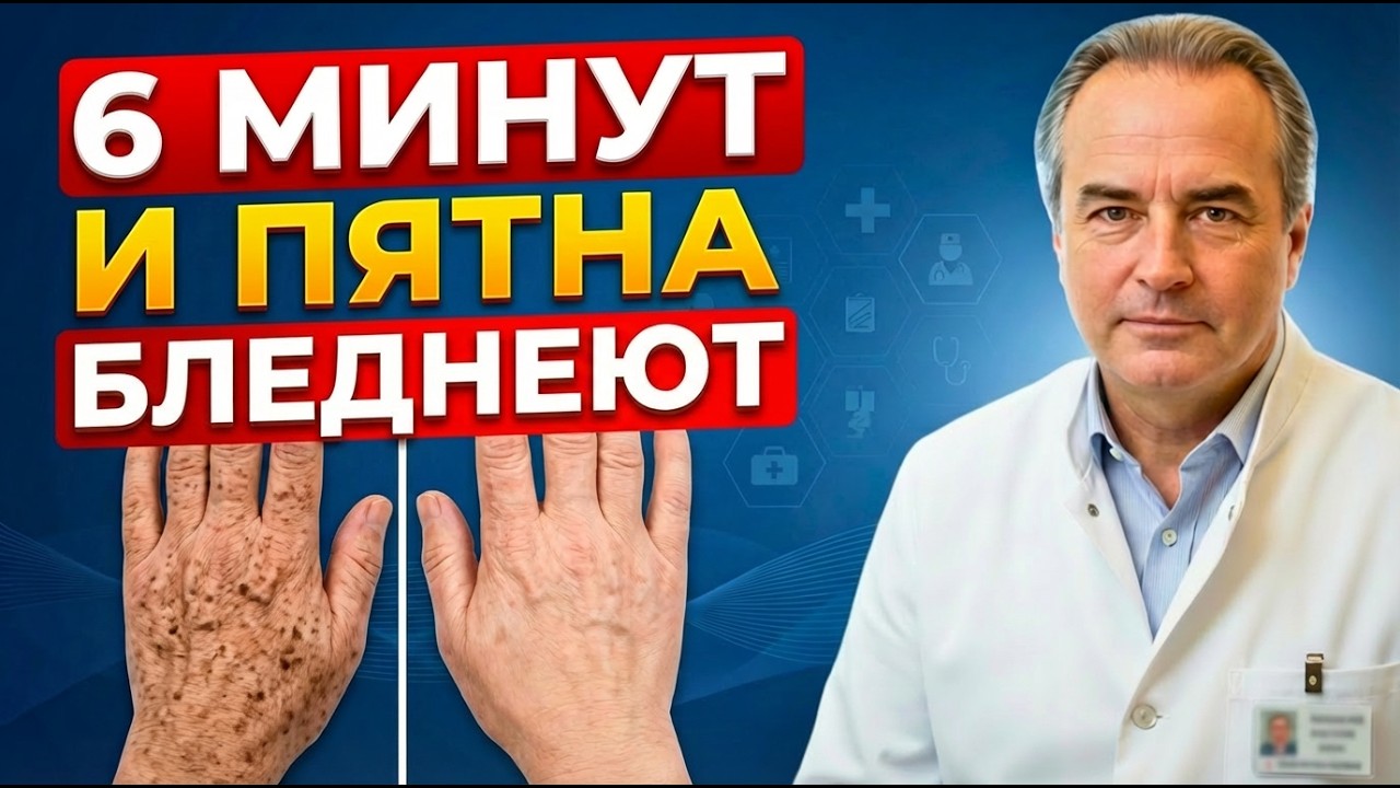 Пигментные пятна — это НЕ возраст! Виноват один орган