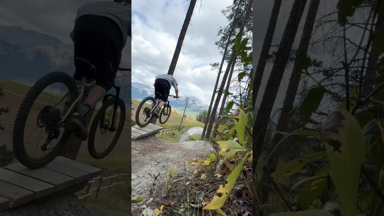 Top gun jump trail in Canmore!      