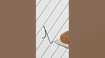 How to write cursive handwriting in English | Beautiful handwriting practice #shorts #youtubeshorts