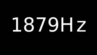 Speaker Sound Test 1879Hz