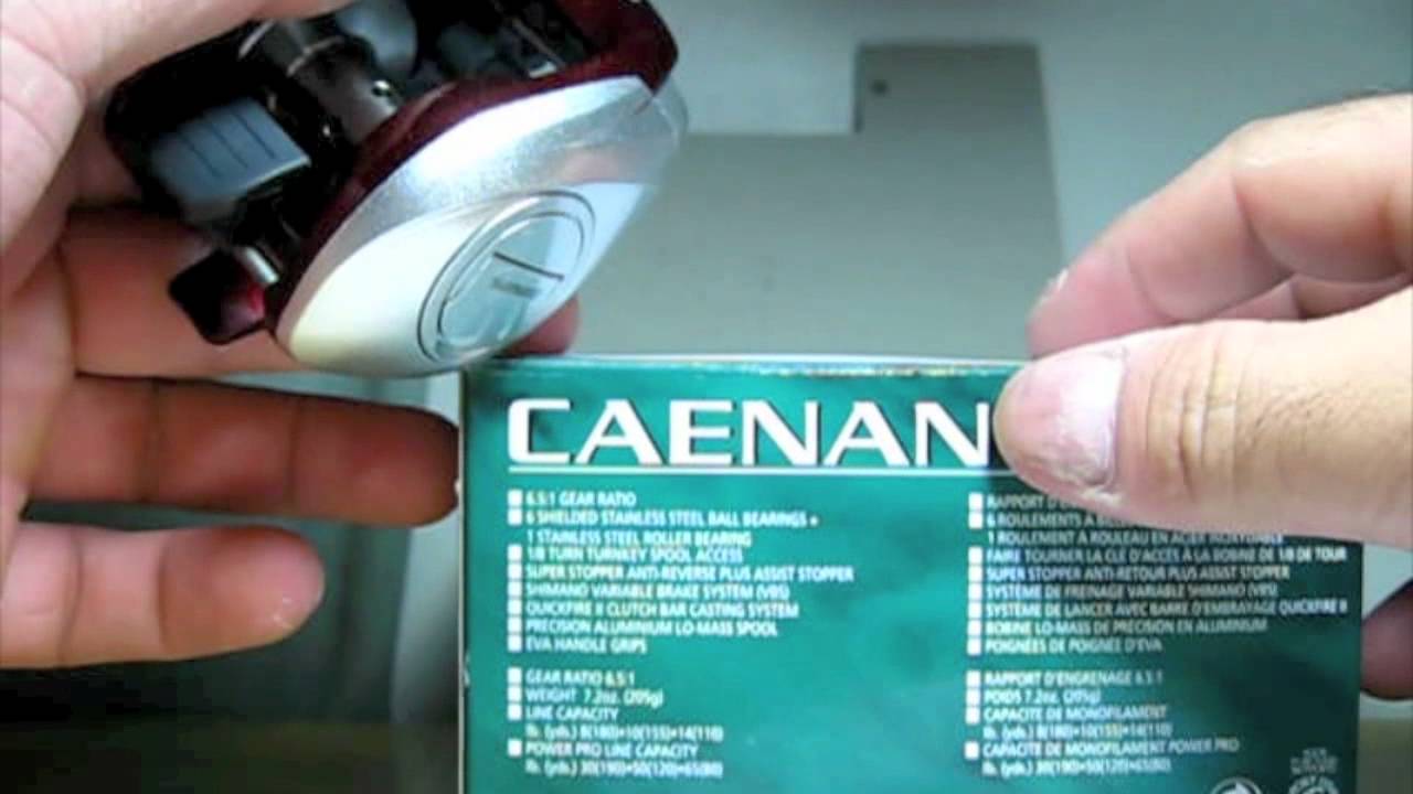 Shimano Caenan 101 Baitcast Reel Unboxing (TeamRippnLipz1) 
