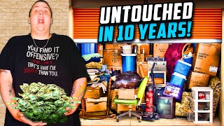 I Bought a Storage Unit Untouched In Over 10 Years FULL OF MONEY!