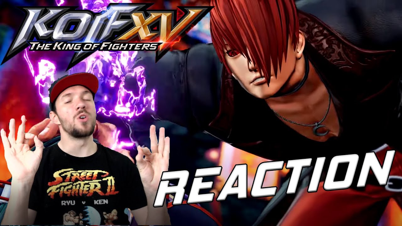 KOF VEGETA IS HERE! - KOFXV Iori Yagami Trailer Reaction