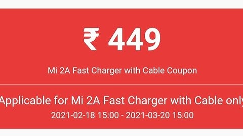 without captcha Redeem mi charger  | Mi 2A Fast charger  | how to without captcha redeem charger