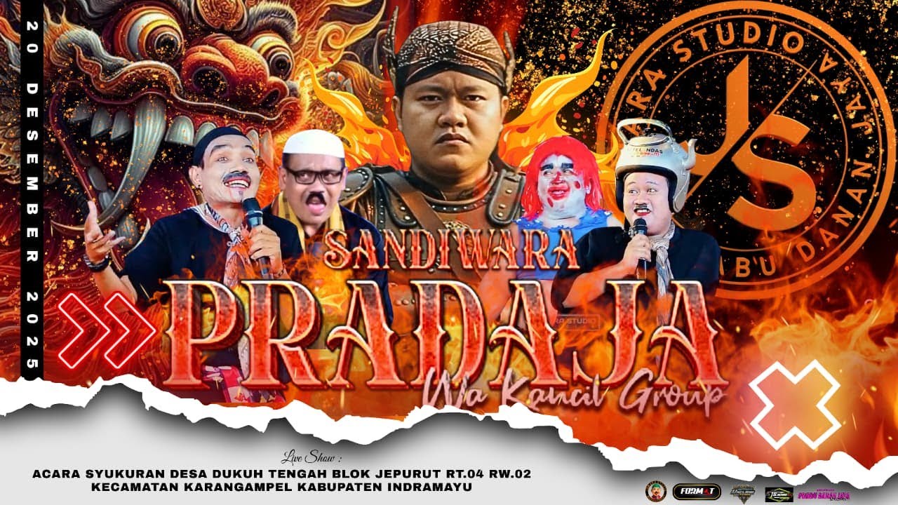 LIVE MALAM || SANDIWARA PRABU DANAN JAYA || SYUKURAN DESA DUKUH TENGAH  20 DES 2025