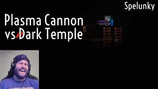 Plasma Cannon vs Dark Temple - Spelunky Short