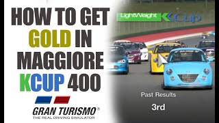 How to Get Gold 1st in Maggiore K Cup Series 400 in Gran Turismo 7