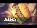 [ASMR]아보카도치즈햄버거・치킨・튀김 이팅사운드/ Burger・Chicken・Fries Eating Sounds/No talking