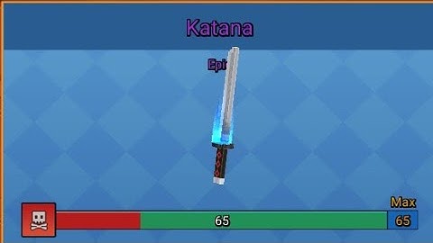 Power of Max Katana in Build and Shoot ||Blockmango.  #BlockmanGObuildandshoot