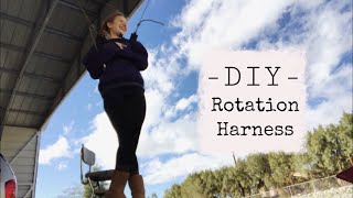 DIY ROTATION HARNESS for Figure Skating//how to make an off-ice harness