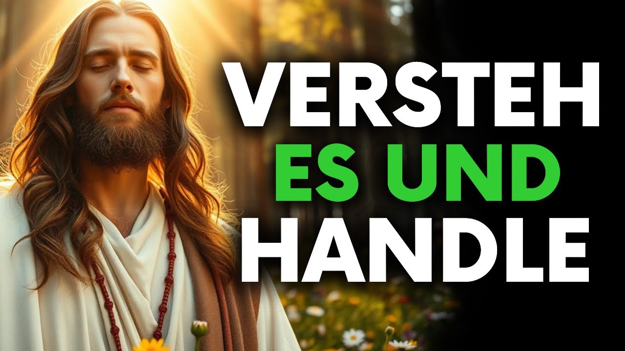 Diese Worte von Jesus können dein Leben verändern – hör zu und handle.