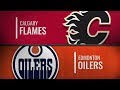 Flames vs Oilers Dec 9, 2018