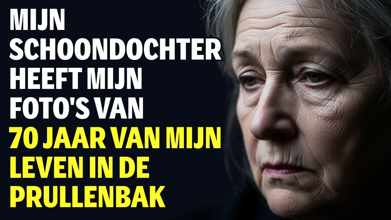 Mijn schoondochter gooide mijn foto’s in de vuilnisbak — “Die herinneringen hebben geen waarde meer”