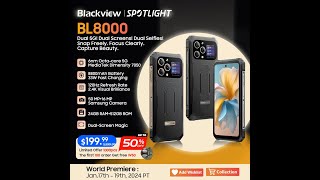 Blackview BL8000 - 2 экрана, 4К, 5G, 120Гц, GORILLA® GLASS 5, 12 + 512Гб, UFS 3.1, Dimensity 7050