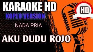 DUDU ROJO KARAOKE LIRIK NADA COWOK KOPLO VERSION