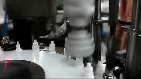 Eye Drop Automatic Filling Plugging And Over Capping Machine