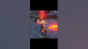 When you finally catch a pyro abyss mage in rain... #genshinimpact #genshin #kazuha #zhongli