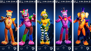 FNAF AR Security Breach Mediocre Melody Animatronics Jumpscare & Workshop Animations