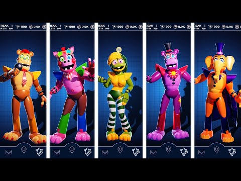 FNAF AR Security Breach Mediocre Melody Animatronics Jumpscare & Workshop Animations