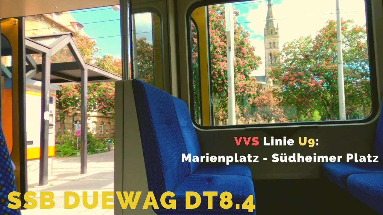 SSB RIDE | 35+ Years Old DT8.4 | U9: Marienplatz - Südheimer Platz