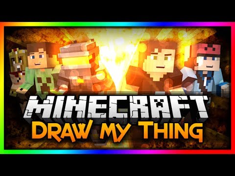 Minecraft: Minigame "Draw My Thing" w/ CraftyGarrett, TheFamousFilms, Kryoz & Hyater
