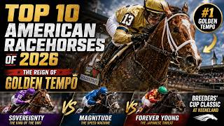 Top 10 American Racehorses of 2026 🏇 | Why Golden Tempo Is America's New Racing King!