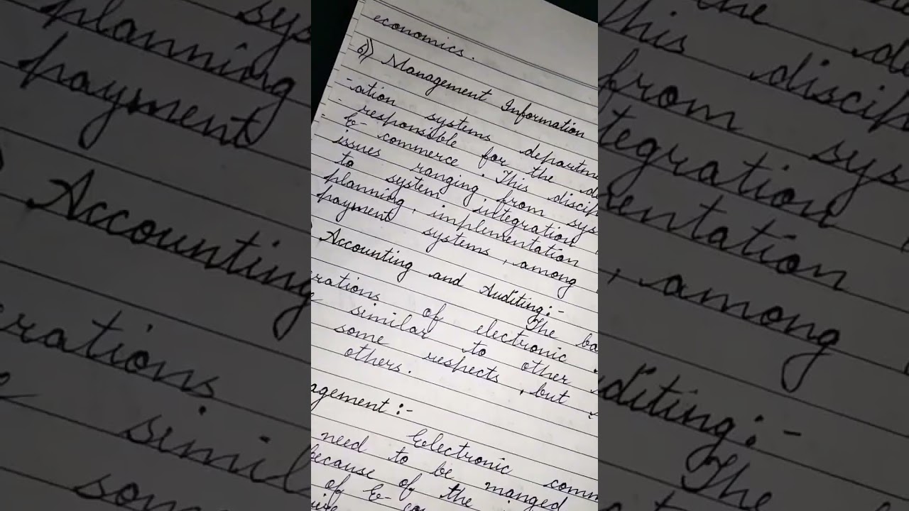 Nature of E-commerce 