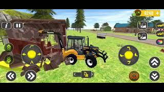 JCB BACKHOE LOADER DRIVING BUS STIMULATION INDONESIA STREAM GAMING LIVE PLAY #games #live