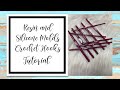 Resin and Silicone Molds Crochet Hooks Tutorial