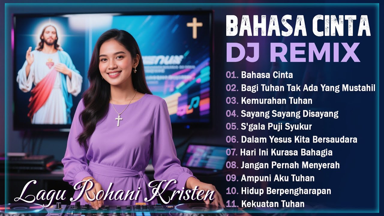 Bahasa Cinta ❤️ DJ REMIX Lagu Pujian Rohani Kristen Paling Merdu Dan Adem Dihati ❤️ TERPOPULER