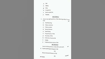 #bsc G.E-1.2 IFF  Question Paper 2021 B.sc 3rd Semester Question Paper #biology #botany #zoology