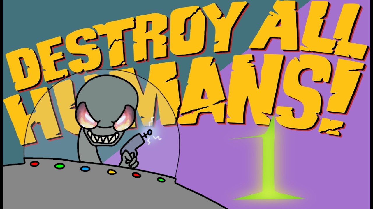 Destroy All Humans Playthrough #1 - YouTube
