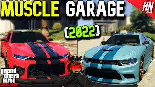 My Muscle Car Garage Tour In GTA Online (Late 2022)