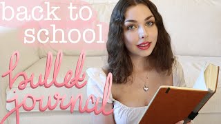 back to school BULLET JOURNAL spreads + ideas (from a university student) 2020