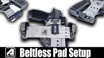 Alias Beltless Receiver Pad Setup