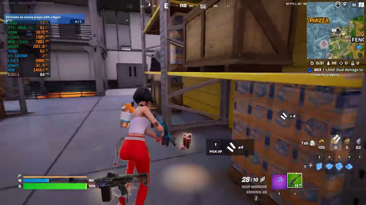 Fortnite - Chapter 5 - RTX 3060TI + 10400f - epic DX11 1440p60 | PuzzledCubes.site