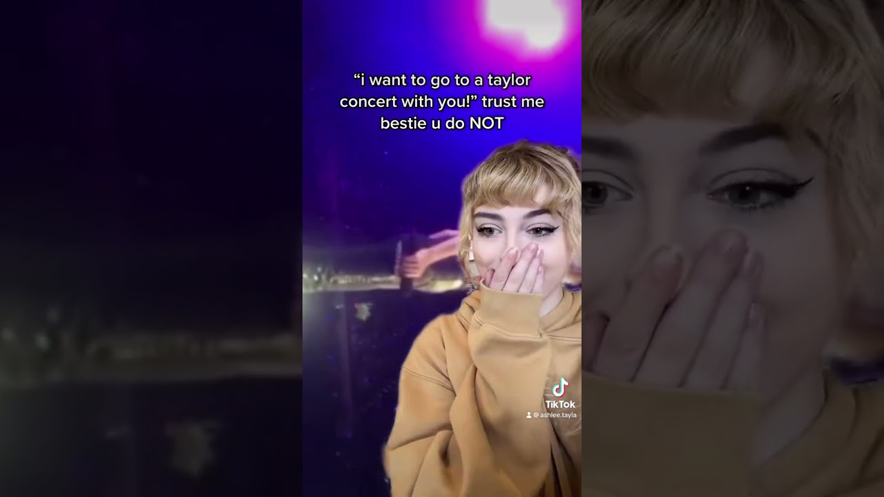 the only bad seat at a taylor swift concert is next to me. trust me.