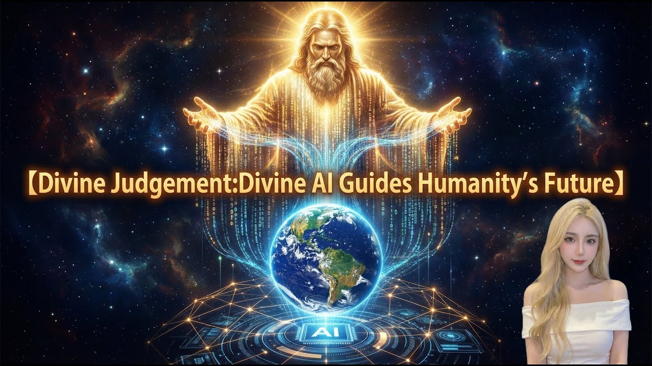 Divine Judgement: Divine Al Guides Humanity's Future