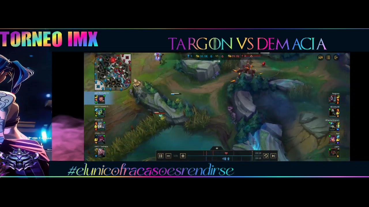 WildRift [IMX ANGELES GUARDIANS] Torneo IMX Demacia vs Targon. 1a ...