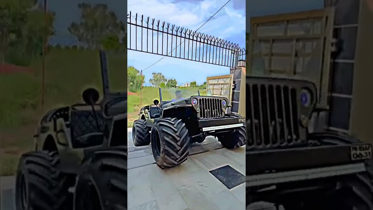 open jeep ready to order ☎️ +918607604470 